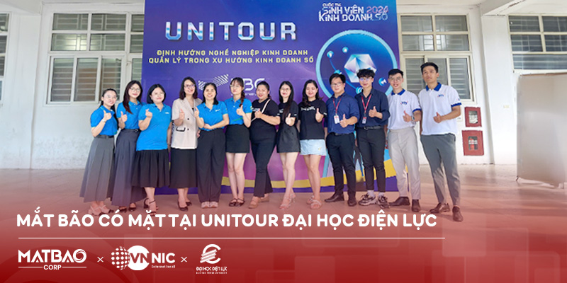 MẮT BÃO CÓ MẶT TẠI UNITOUR 2024 – ĐẠI HỌC ĐIỆN LỰC