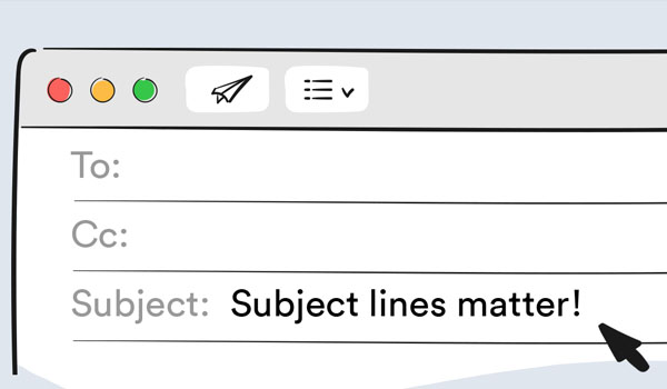  Tiêu đề email là yếu tố vô cùng quan trọng, ảnh hưởng trực tiếp đến tỷ lệ mở email
