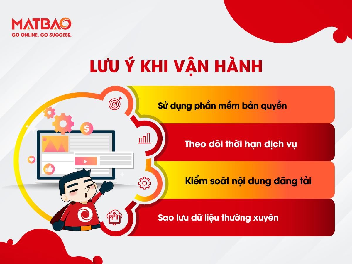 Các lưu ý khi vận hành việc kinh doanh Online